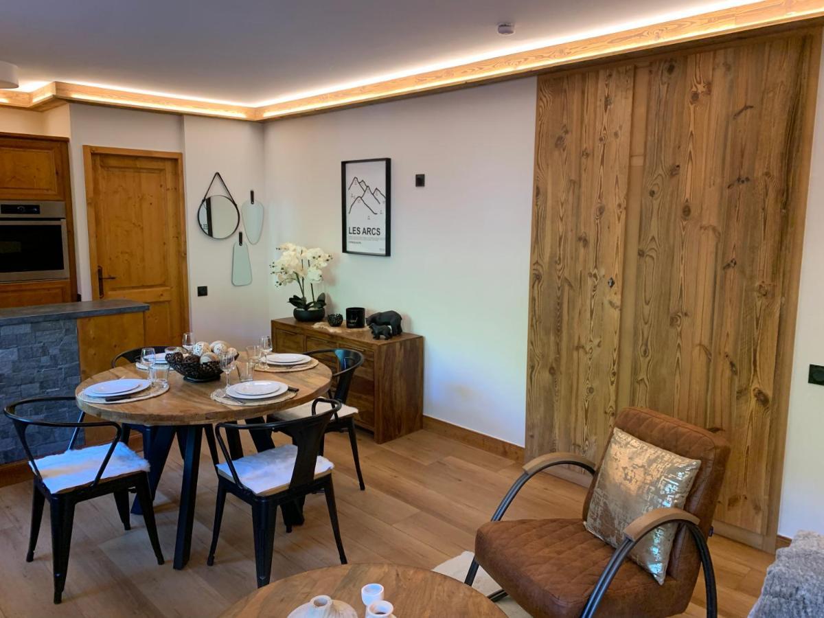 Appartement Luxe Prince Des Cimes Arc 1950 Piscine Interieure Et Exterieure Les Arcs  Eksteriør bilde